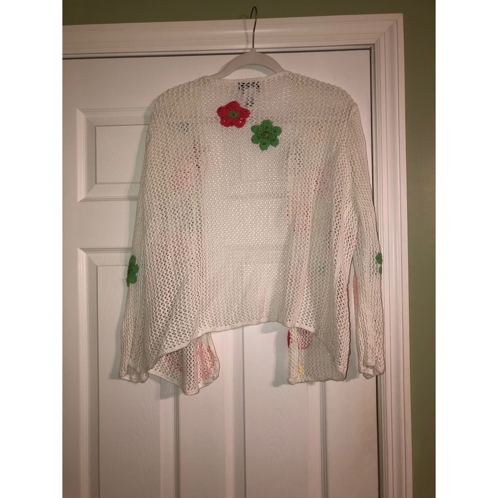 Breckenridge Floral Crochet Cardigan - Picture 3 of 4